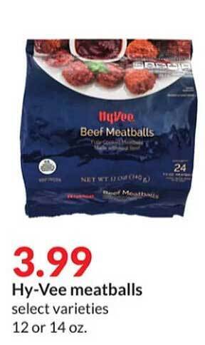 Hy-Vee Hy-vee meatballs offer