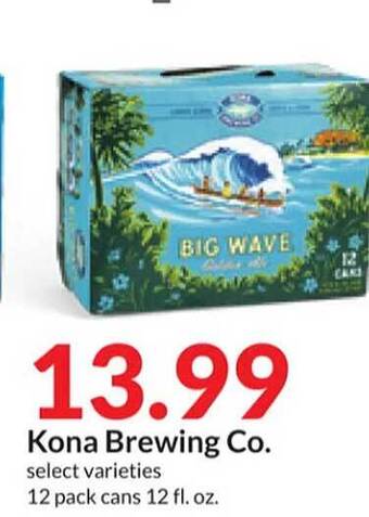 Hy-Vee Kona brewing co. offer