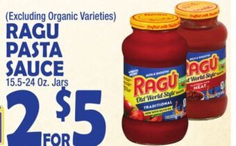 Bravo Supermarkets Ragu pasta sauce offer
