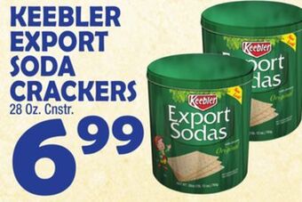 Bravo Supermarkets Keebler export soda crackers offer