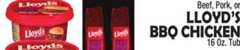 Bravo Supermarkets Lloyd's bbq chicken offer