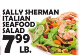 Bravo Supermarkets Sally sherman italian seafood salad offer
