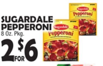 Bravo Supermarkets Sugardale pepperoni offer