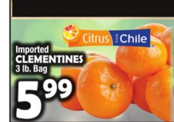 Bravo Supermarkets Clementines offer