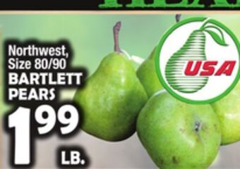 Bravo Supermarkets Bartlett pears offer