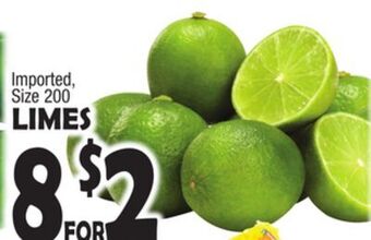 Bravo Supermarkets Limes offer