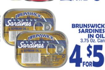 Bravo Supermarkets Brunswick sardines in oil offer