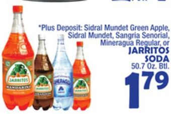 Bravo Supermarkets Jarritos soda offer