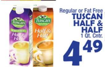 Bravo Supermarkets Tuscan half & half offer