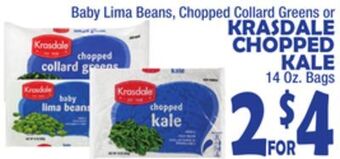 Bravo Supermarkets Krasdale chopped kale offer