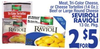 Bravo Supermarkets Seviroli ravioli offer