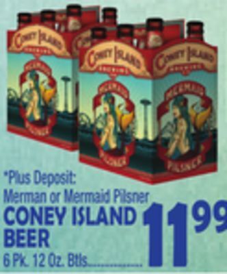 Bravo Supermarkets Coney island beer offer
