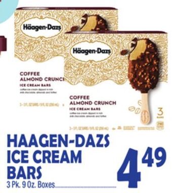 Bravo Supermarkets Haagen-dazs ice cream bars offer