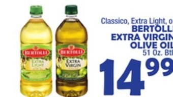 Bravo Supermarkets Bertolli extra virgin olive oil offer