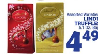 Bravo Supermarkets Lindt truffles offer