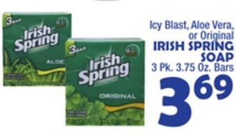 Bravo Supermarkets Irish spring soap offer
