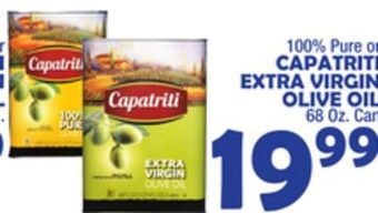 Bravo Supermarkets Capatriti extra virgin olive oil offer