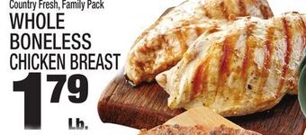 C Town Whole boneless chicken breast offer