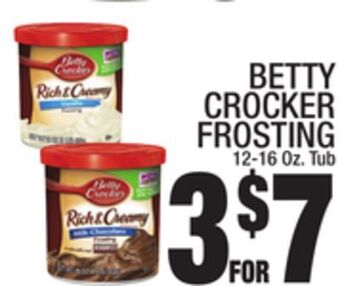 C Town Betty crocker frosting offer