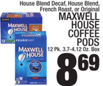 C Town Maxwell house coffee pods offer