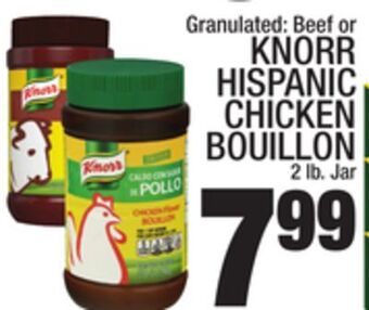 C Town Knorr hispanic chicken bouillon offer
