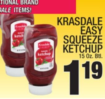 C Town Krasdale easy squeeze ketchup offer