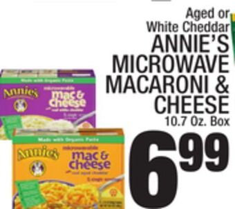 C Town Annie's microwave macaroni & cheese offer