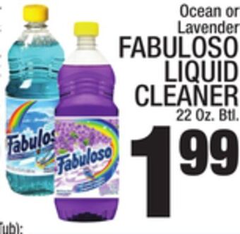 C Town Fabuloso liquid cleaner offer