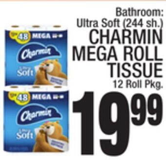 C Town Charmin mega roll tissue offer