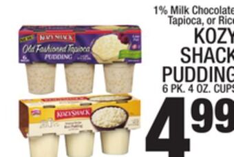 C Town Kozy shack pudding offer