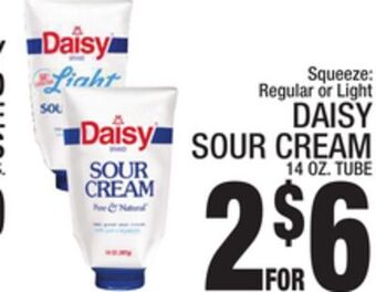 C Town Daisy sour cream offer