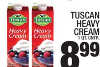 C Town Tuscan heavy cream offer