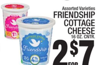 C Town Friendship cottage cheese offer