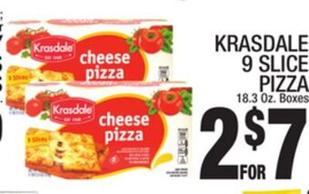 C Town Krasdale 9 slice pizza offer