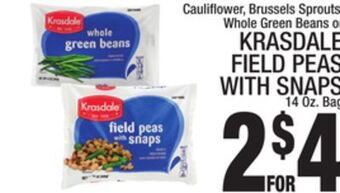 C Town Krasdale field peas with snaps offer