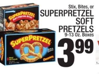 C Town Superpretzel soft pretzels offer