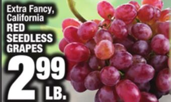 C Town Red seedless grapes offer