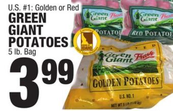 C Town Green giant potatoes offer