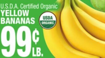 C Town Yellow bananas offer