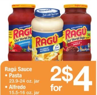ACME Ragú sauce offer