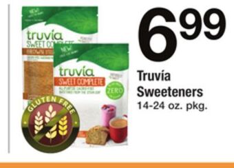 ACME Truvía sweeteners offer