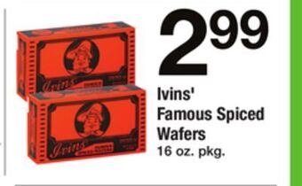 ACME Ivins' famous spiced wafers offer