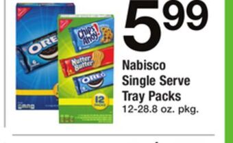 ACME Nabisco single serve tray packs offer
