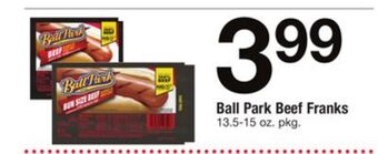 ACME Ball park beef franks offer