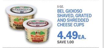 Kings Food Markets Bel gioioso shaved, grated and shredded cheese cups offer