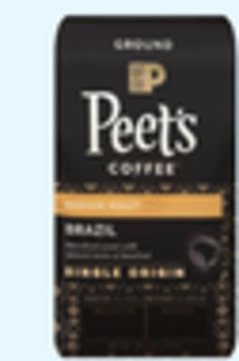 Kings Food Markets Peet's ground or whole bean coffee offer