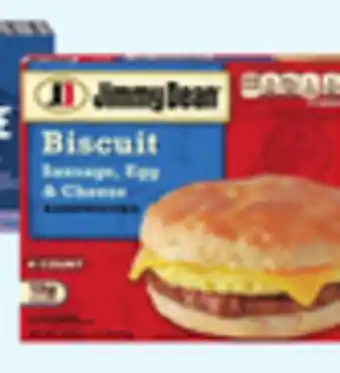 Kings Food Markets Jimmy dean breakfast muffin and biscuit sandwiches offer