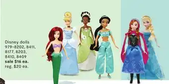 JC Penney Disney dolls offer