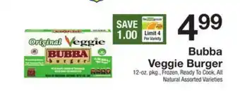 The Fresh Grocer Veggie burger offer