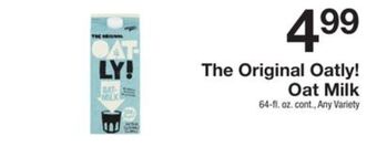 The Fresh Grocer Oat milk offer